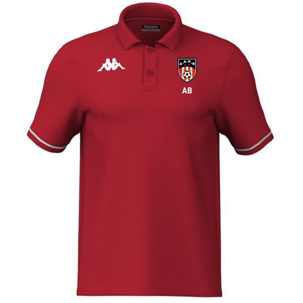 Polo en coton Barli Rouge