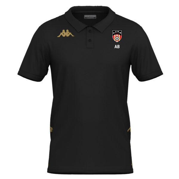 Polo en coton Gastio Noir