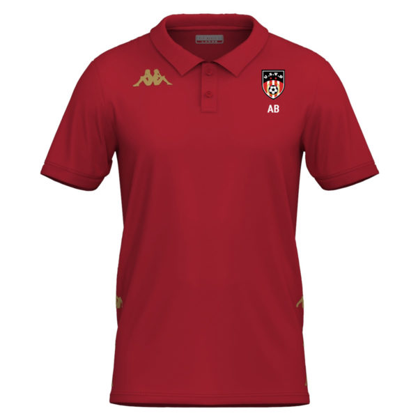 Polo en coton Gastio Rouge