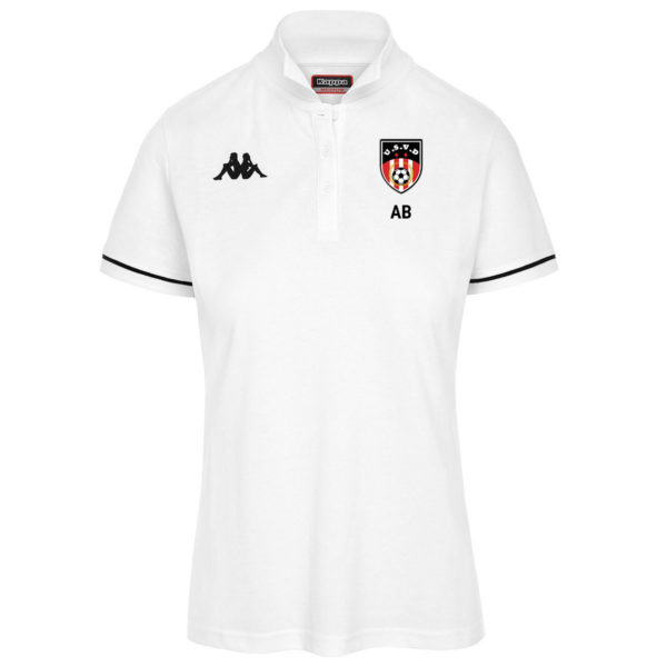 Polo en coton Barla Blanc - Femme
