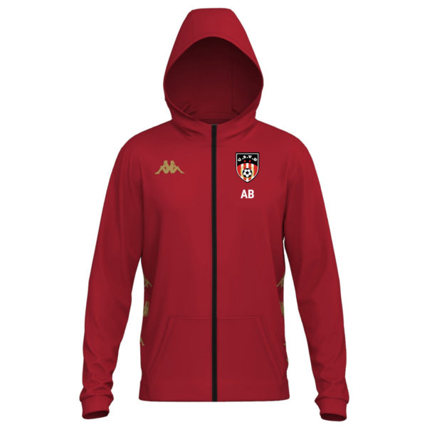 Veste en coton Giordizi Rouge