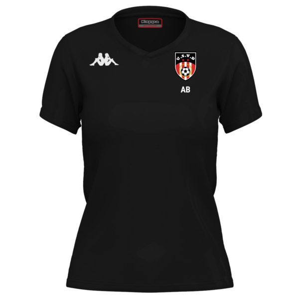 T-shirt en coton Brizza Noir - Femme