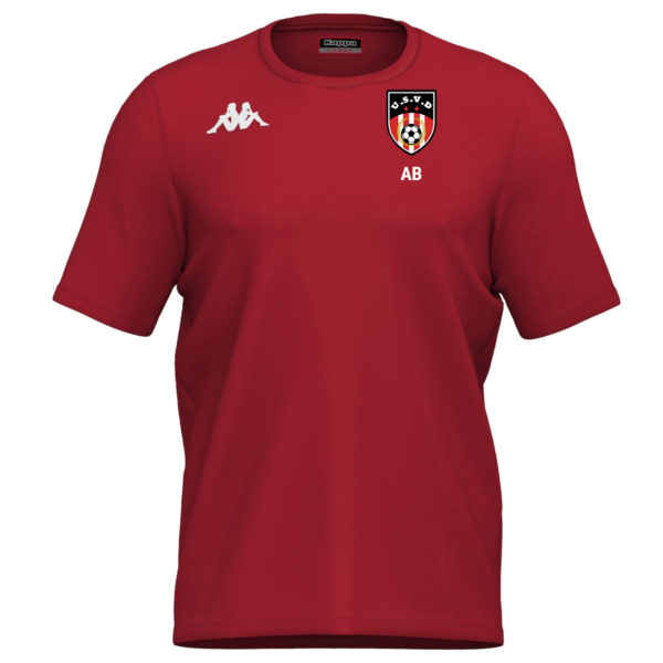 T-shirt en coton Brizzo Rouge